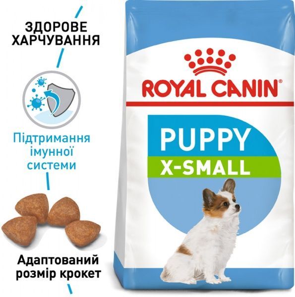 Корм Royal Canin для цуценят X-SMALL PUPPY 0,5 кг