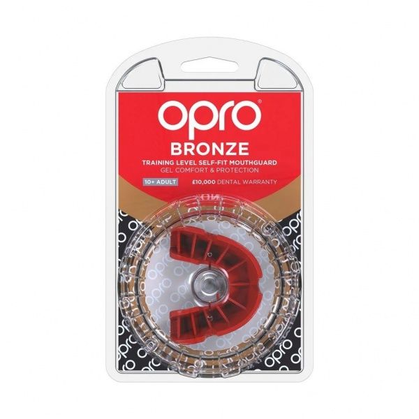 Капа Opro Bronze Red OS 