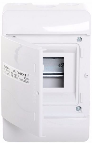 Щиток распределительный 5-модульный  TAREL (NT) 1 ряд IP40 накладной 6661-105 непр