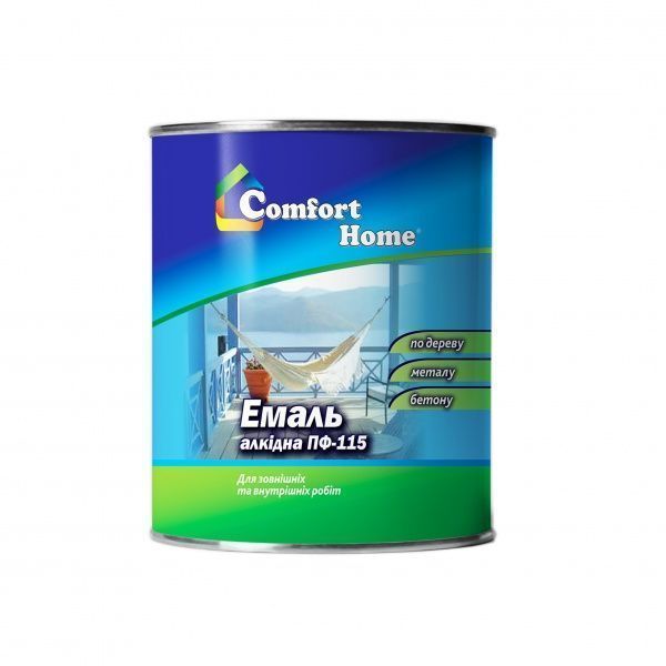 Эмаль Comfort Home ПФ-115 коричневый высокий глянец 2,8кг
