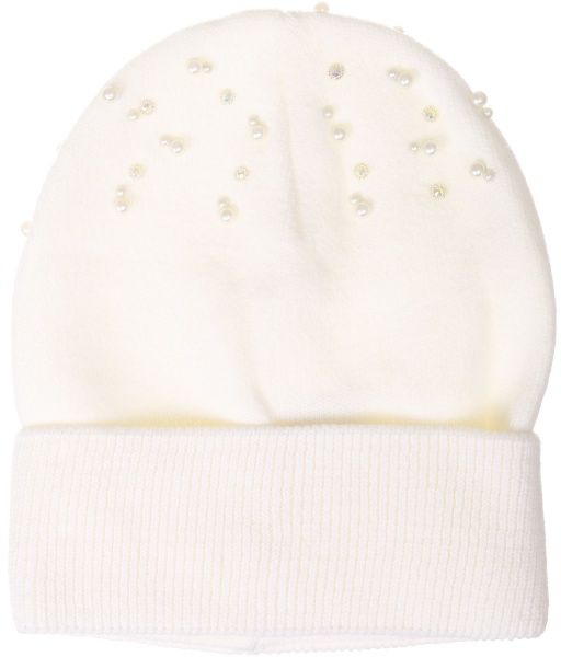 Шапочка дитяча для дівчинки Kraft+ арт. 2689 р.50-52 молоко 