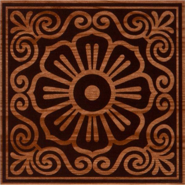 Декор для підлоги Атем Venge Parcet 4 B BK 145х145 мм