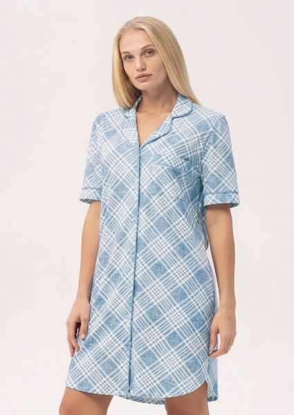 Халат домашний женский Roksana Dominica р. 44 джинс №1382/16981