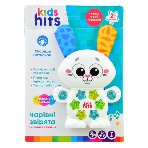 Розвиваюча іграшка Kids Hits кмітливе зайченя KH09/003