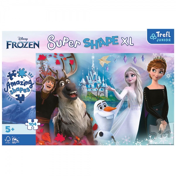 Пазл Trefl 104 XL Disney Крижане серце 2