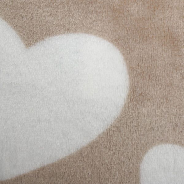 Халат домашний La Nuit Романтика р. XL коричневый с белым 