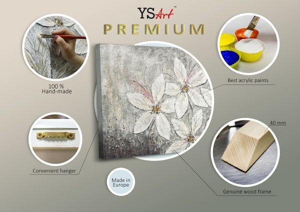 Картина Квіткова фантазія 70x140 см Юрис Проф Арт 