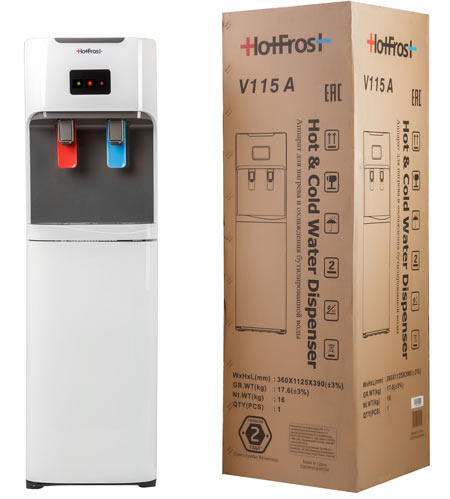 Кулер напольный HotFrost V115A