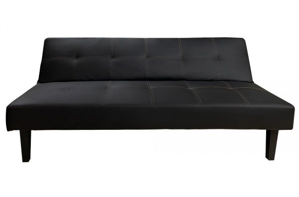 Диван прямий Чикаго-2 чорний 1750x830x740 мм