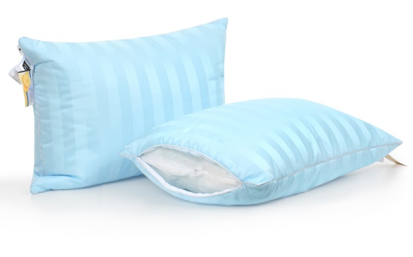 Подушка хлопковая 1292 Valentino Hand Made мягкая 50х70 см (2200001538078) MirSon 50x70 голубой