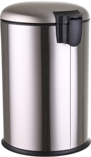 Ведро с педалью Java JH-8853 — 8L chrome SOFT CLOSE