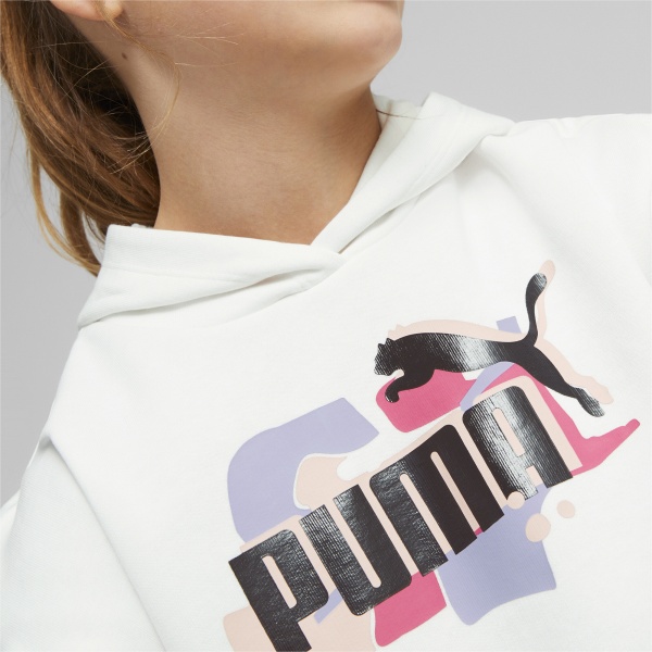 Джемпер Puma ESS+ STREET ART HOODIE TR G 53971702 р. 128 белый