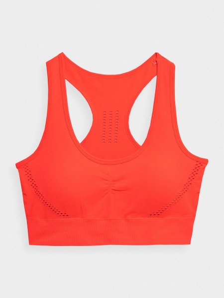 Бра 4F SPORT BRA F037 4FSS23USBAF037-62N р.XS-S помаранчевий