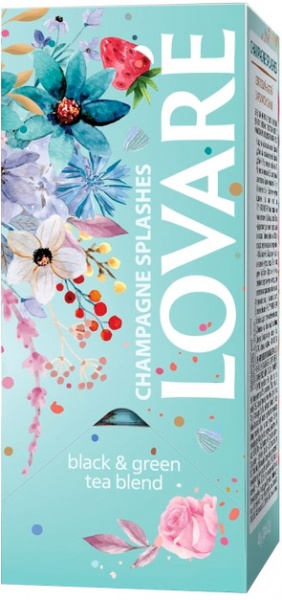 Чай Lovare пакетированный Брызги шампанского 48 г 