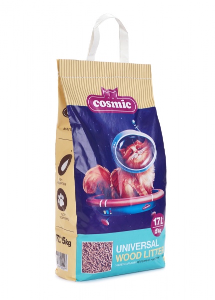 Наполнитель для клеток и лотков COSMIC Universal 5 кг 