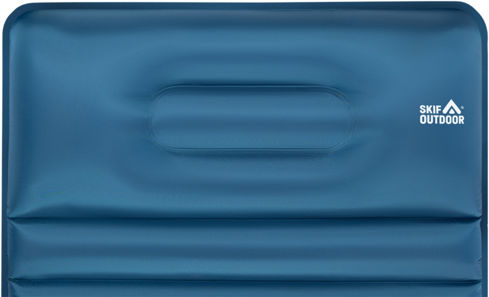 Каремат надувной тактический SKIF Outdoor Scout 2 389.04.37 188x60 см темно-синий