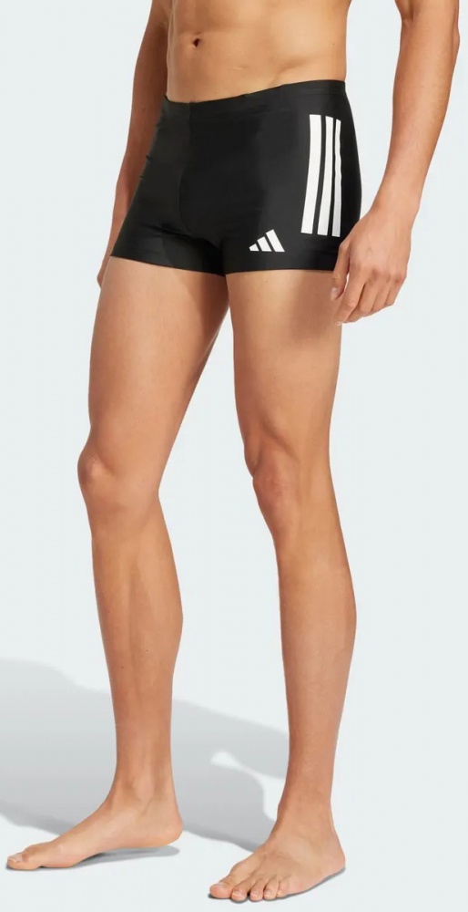 Плавки Adidas 3S BLD BOXER BLACK/WHITE JN6533 р.L черный
