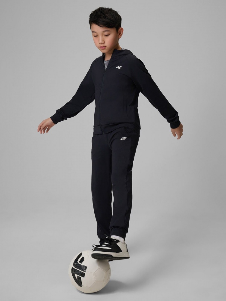 Джемпер 4F SWEATSHIRT FNK M690 4FJWSS26TFSWM690-20S р.152 чорний