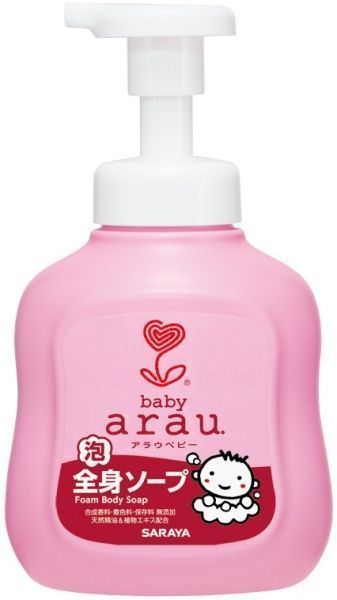 Гель-пена Arau Baby для купания малышей 450 мл