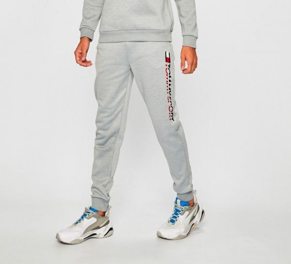 Штани Tommy Hilfiger Sport FLEECE HBR LOGO JOGGER S20S200189001 р. S світло-сірий