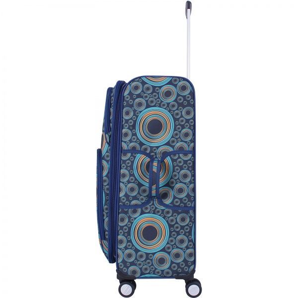 Чемодан Bagland Леон 90 л синий 654 (003796627 