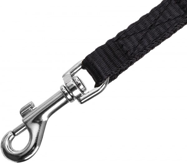 Шлея Dog Extreme з нейлону для кроликів з повідцем 1,5х115 см чорна