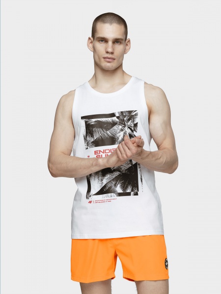 Майка 4F H4L21-TSM033-10S р.XL білий