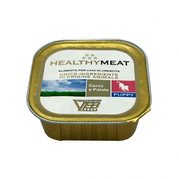 Корм Healthy Meat паштет монопротеин оленина и картофель 150 г