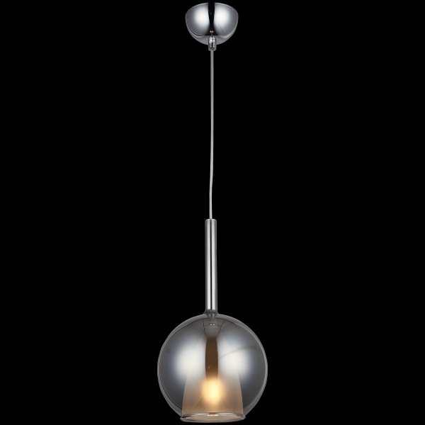 Люстра подвесная Vio Concept by LUCEA Fanza 1x40 Вт Е27 хром 1481-51-01-SM 