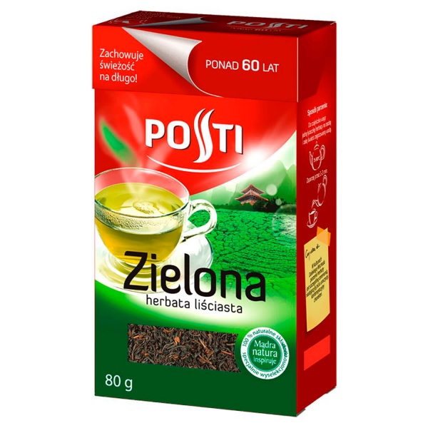 Чай зеленый Posti 80 г 