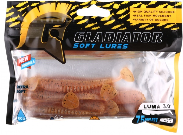 Силикон Gladiator 1171 75 мм 7 шт. LUMA - 3 #11