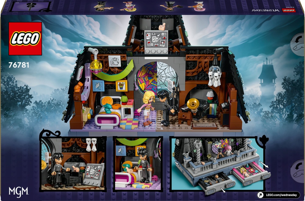 Конструктор LEGO Wednesday Комната Венздей и Энид 76781