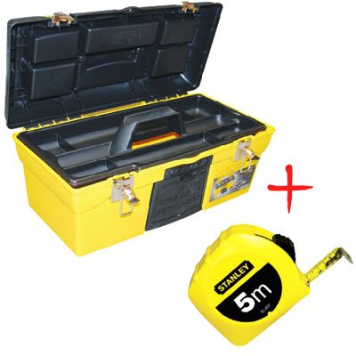 Ящик для інструментів Stanley Condor 1-92-055 480 мм + рулетка Stanley 0-30-497 5 м