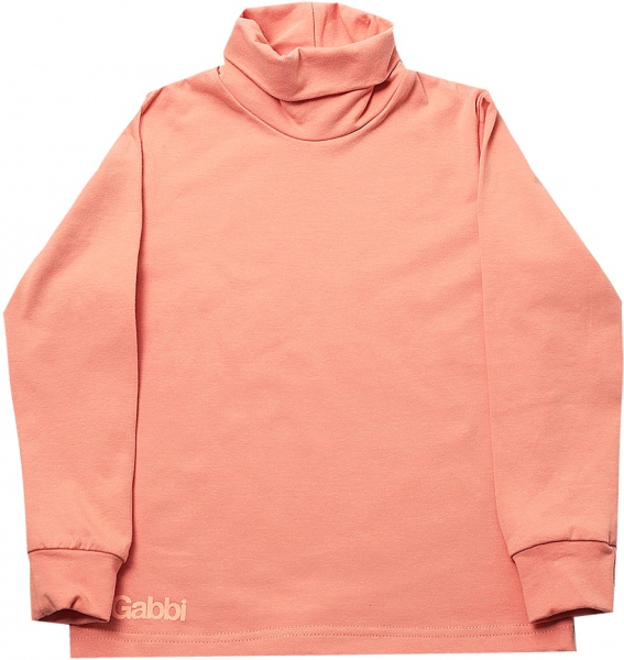 Свитер для девочки GABBI Классика нью-1 р.110 персиковый 11842 