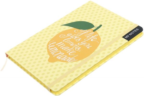 Книга для нотаток Make lemonade А5 80 аркушів