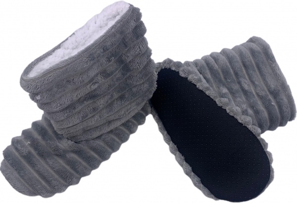 Капці домашні La Nuit Страйпі р. 36/37 сірий 