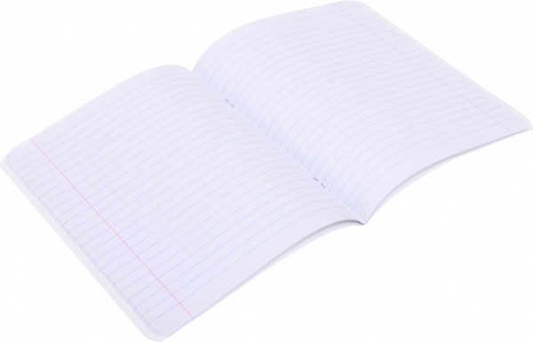 Тетрадь школьная 24 листа в линию УФ-лак в ассортименте