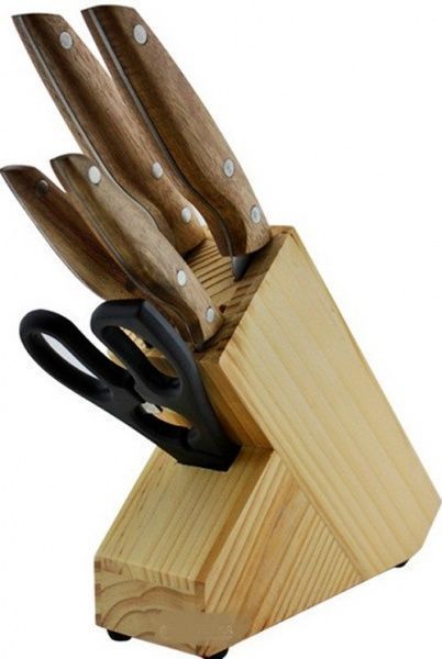 Набор ножей в колоде 6 предметов Vincent Vincent