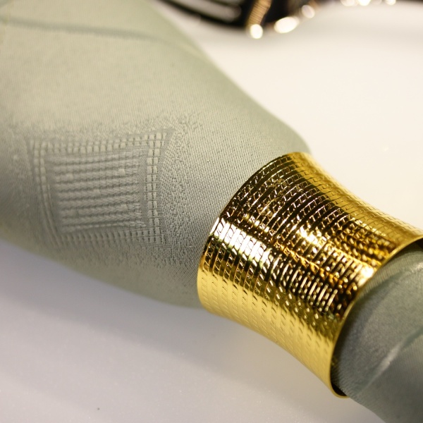 Набір кілець для серветок Golden Tower 15,2х11,8х5 см 6 шт