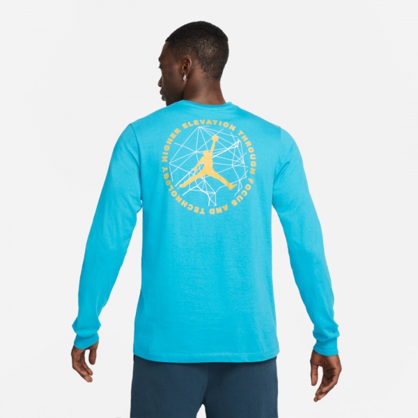 Світшот Nike M J MNTN LS CREW DC9785-474 р. S блакитний