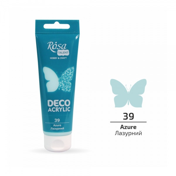 Акрил для декора Лазурный 75 мл Rosa Talent