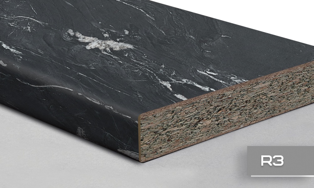 Столешница LuxeForm L157 влагостойкая 4200x600x38 мм мрамор каталония