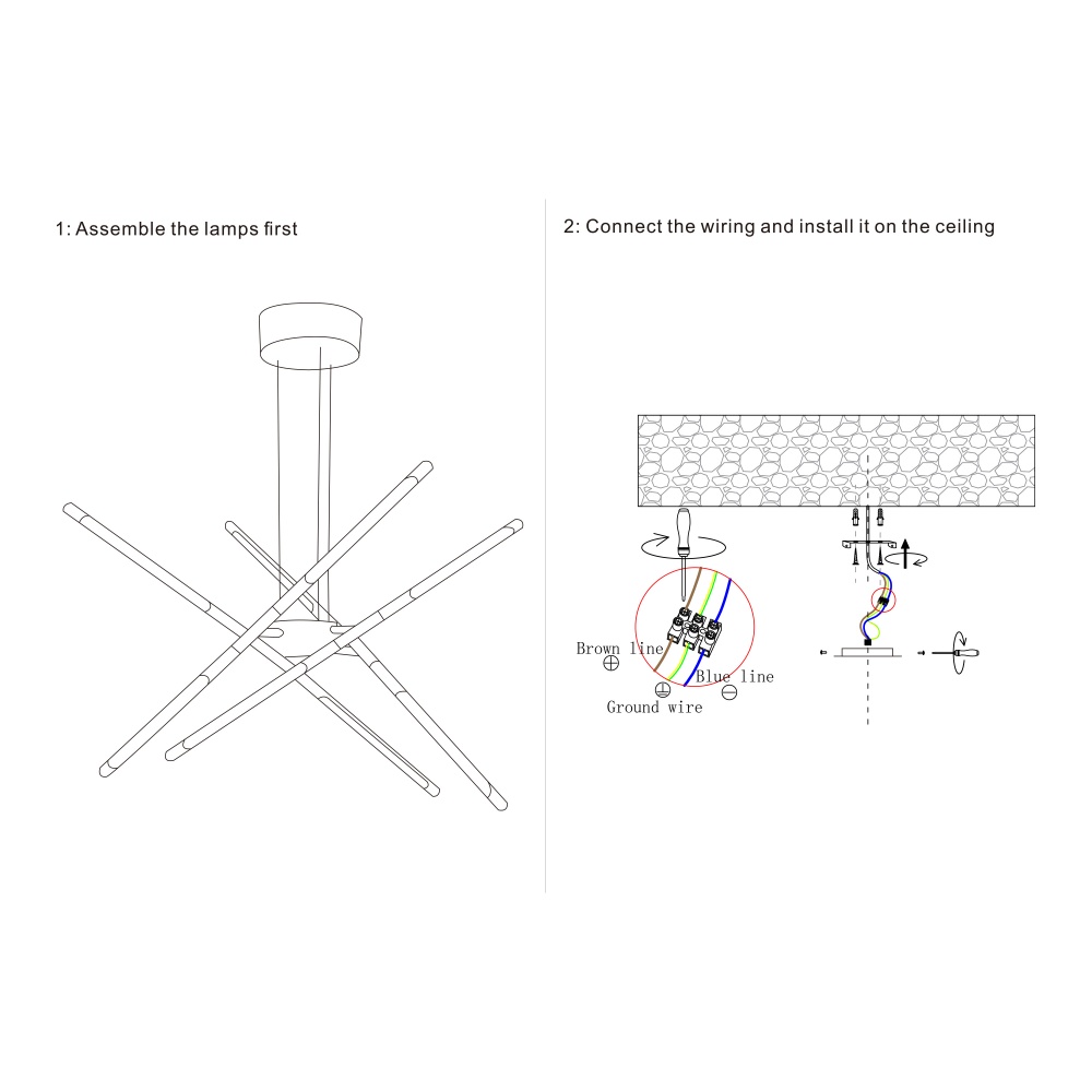 Люстра Miorro LED Rossi 1x60 Вт LED-модуль чорний 51-313-011