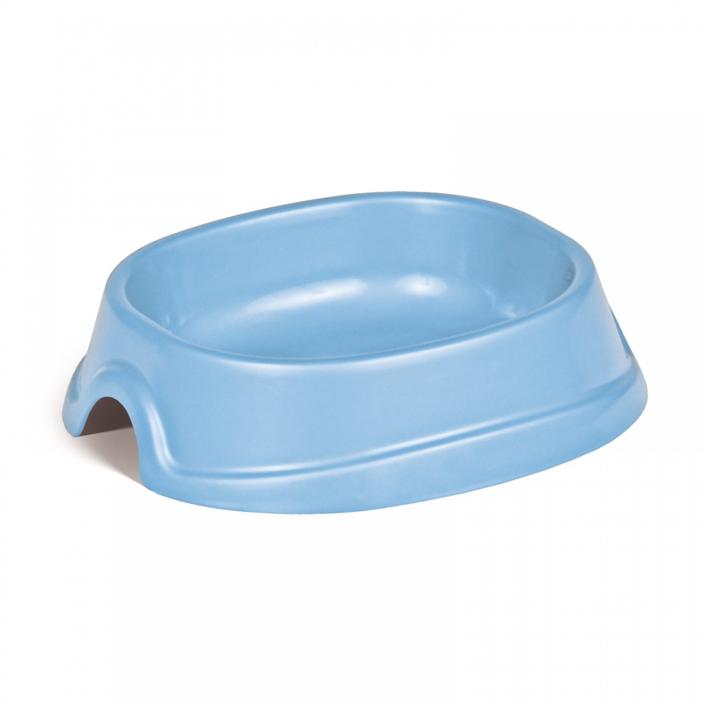 Миска Природа Модерн №0 для котів та собак 200 мл світло-блакитна