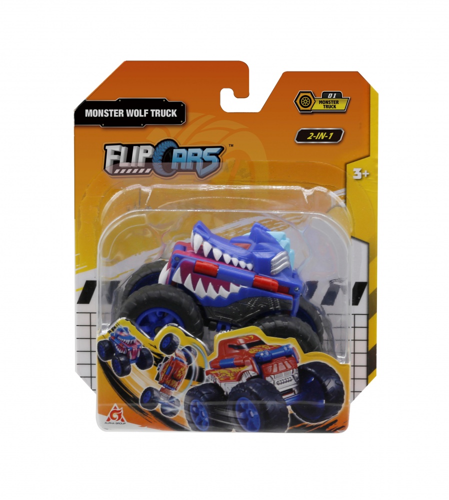 Машинка Flip Cars 2в1 Монстр трак в ас. EU463875A