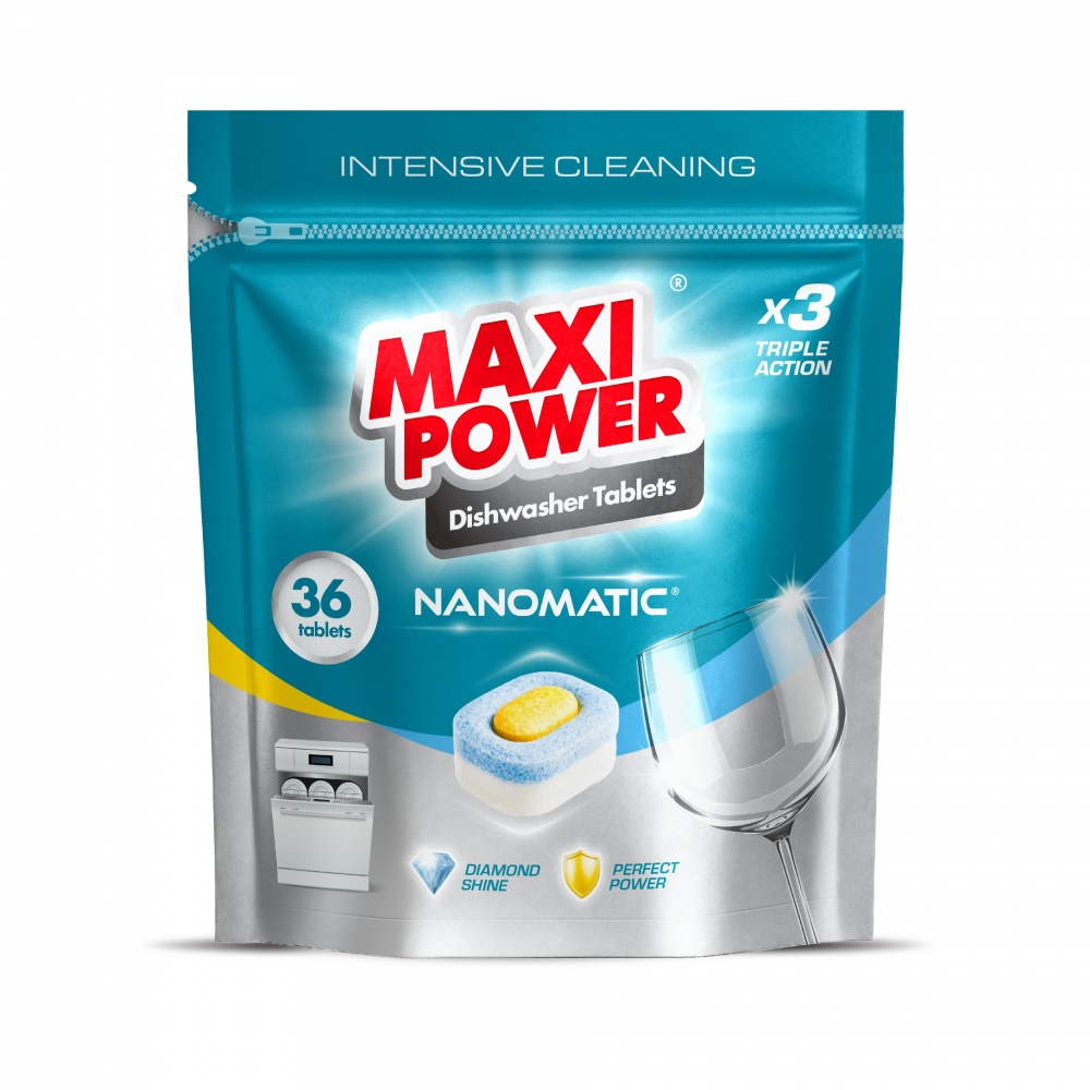 Таблетки для ПММ Maxi Power Nanomatic 36 шт.