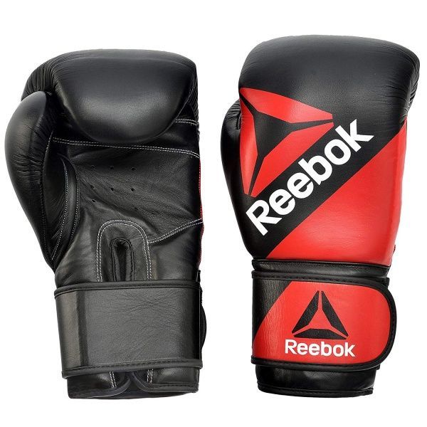 Боксерские перчатки Reebok RSCB-10040RDBK SS19 10oz красный с черным