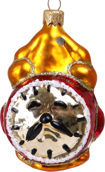 Декорация новогодняя Формовая игрушка в ассортименте 9 см 