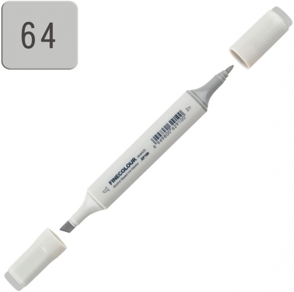 Маркер спиртовой FINECOLOUR Sketch EF100-64 серо-зеленый №5 