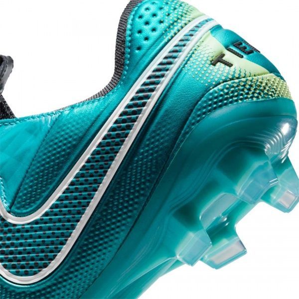Бутси Nike Tiempo Legend 8 Elite FG AT5293-303 р. US 10,5 блакитний